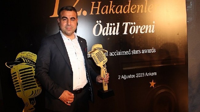 Erkan Çam'a Alkışı Hakedenler Ödülü