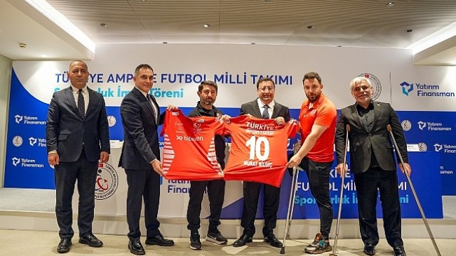 Yatırım Finansman Ampute Futbol Milli Takımına sponsor oldu