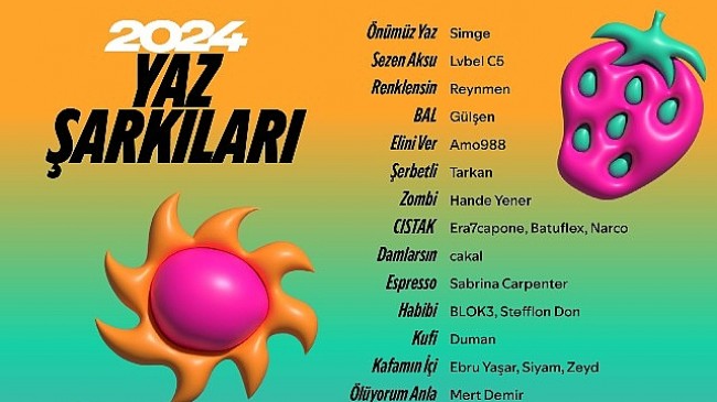 İşte Türkiye’de 2024 yazına damga vuracak şarkılar ve trendler