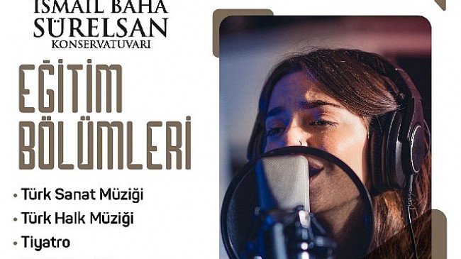 İsmail Baha Sürelsan Konservatuvarı Kış Dönemi Kayıtları Başlıyor