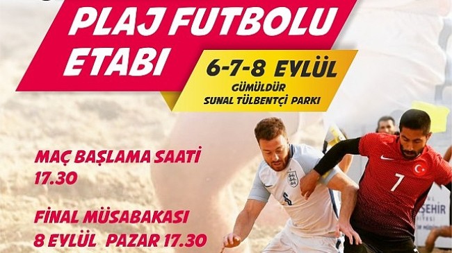 Plaj Futbolu Şöleni Menderes’te