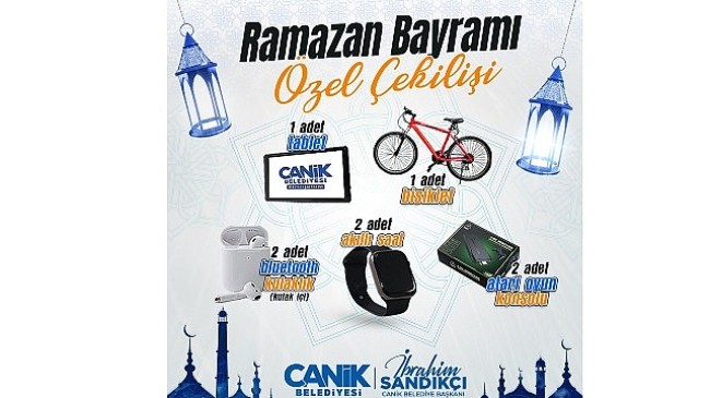 Bayram Hediyeleri Canik’ten