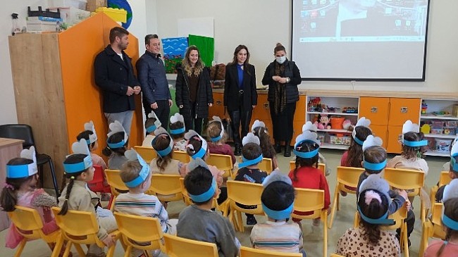 Minik öğrencilere suyun önemi anlatıldı