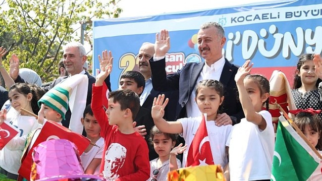 23 Nisan coşkusu Gebze’den başladı