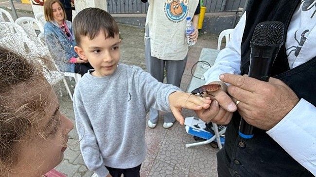 Yeniceabat’ta ‘Böcek Bilim’ buluşması yapıldı