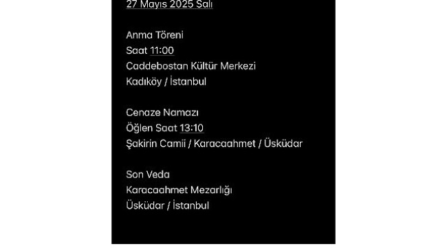 İlhan Şeşen’e Veda Töreni
