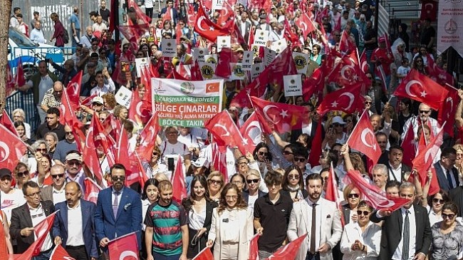 Karşıyaka’da omuz omuza 19 Mayıs yürüyüşü!