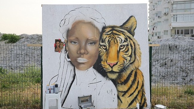 Küçükçekmece Graffitiyle Renklendi