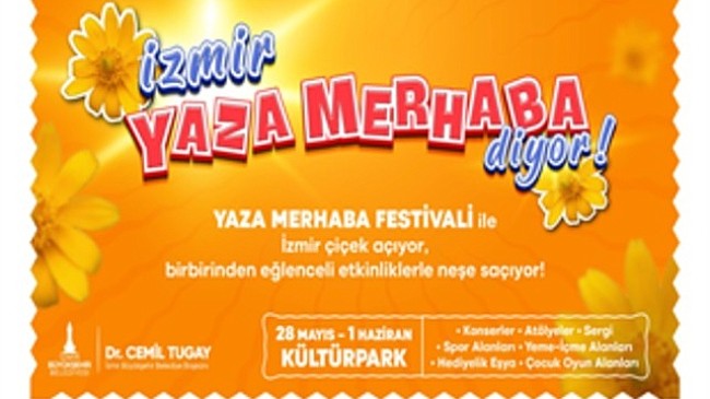 Kültürpark’ta “Yaza Merhaba Festivali” başlıyor