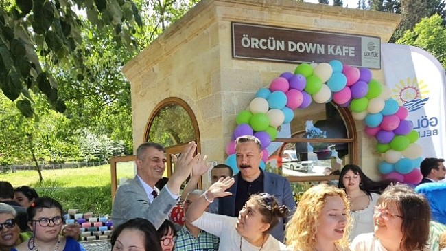 Örcün Down Kafe hizmete açıldı