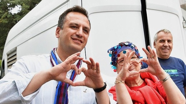 Başkan Eşki Karadeniz rüzgarına eşlik etti