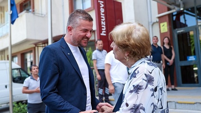 Başkan Görkem Duman’dan huzurevi ziyareti