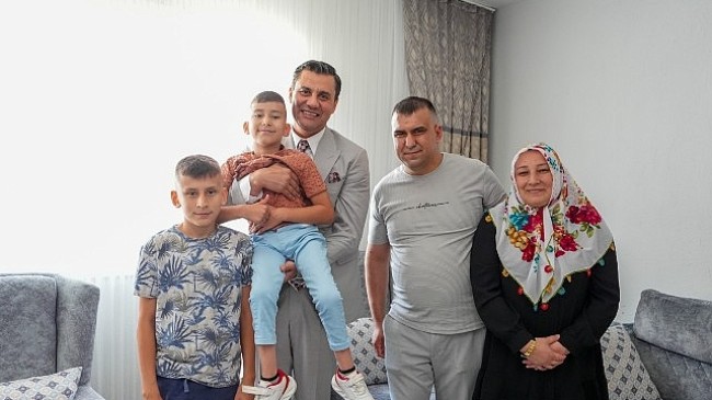 Başkan Zeyrek’ten Küçük Ali’ye Bayram Sürprizi