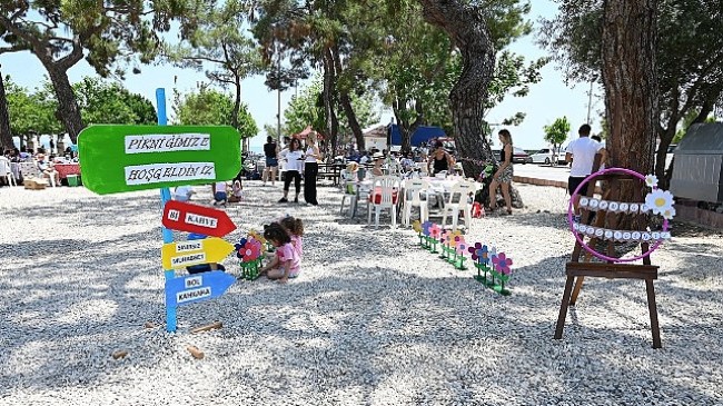 Minik öğrenciler piknikte eğlendi