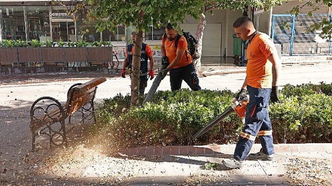 Çankaya kent merkezinde köşe bucak temizlik