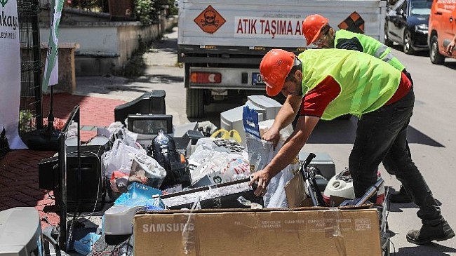 Çankaya’da elektronik atık seferberliği