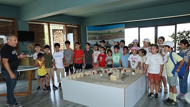 Nilüfer’de çocuklar arkeoloji ile tanışıyor