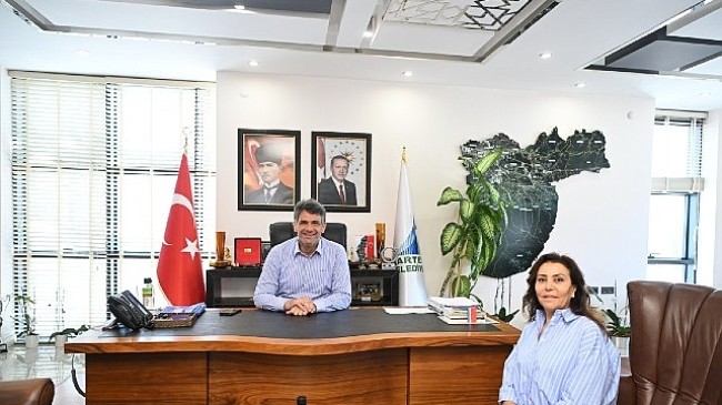 Şef Ayten Saner’den Başkan Kocaman’a Ziyaret