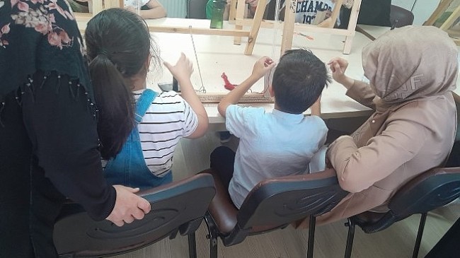 Çocukları Halı Dokuma Atölyesi’nde Ağırladık