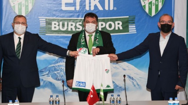 Erikli, #bizbizeyeteriz diyerek yola çıkan Bursaspor’un yanında yerini aldı