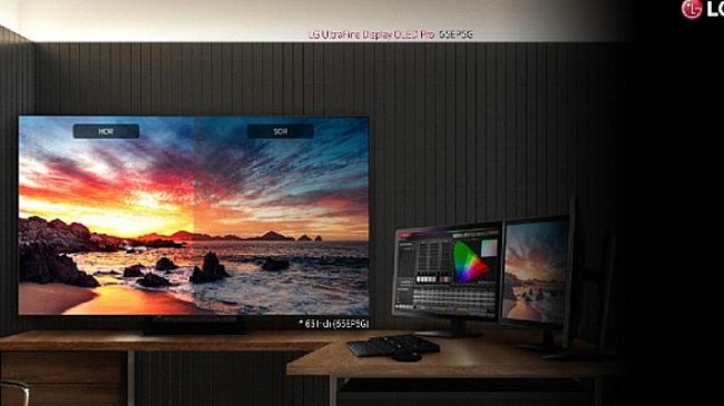 LG OLED Pro ile Video Kurgu Süreçleri Daha Renkli ve Hatasız Olacak