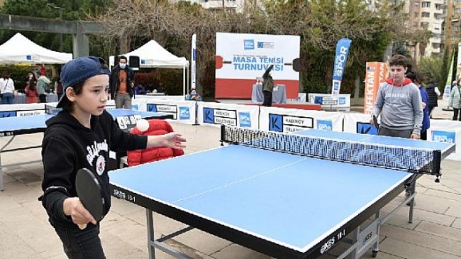 Dünya Herkes İçin Masa Tenisi Günü Kadıköy’de kutlandı