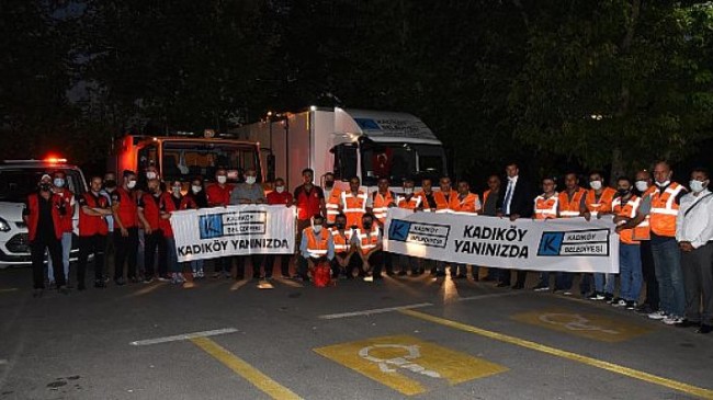 Kadıköy Belediyesi’nde manavgat ve marmaris’e destek