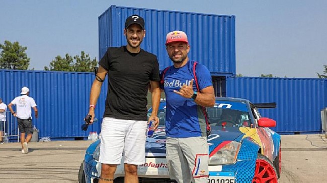 Ümit Erdim Red Bull sporcusu Abdo Feghali ile drift yaptı