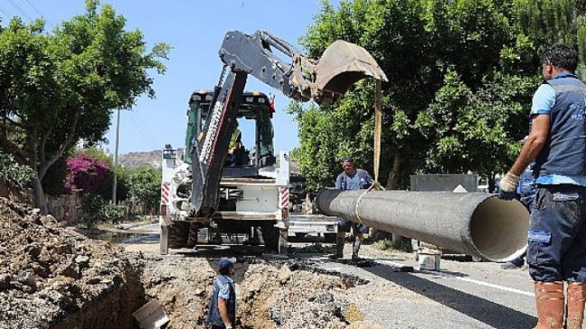 Bodrum ve Fethiye’de Kanalizasyon Çalışmaları Devam Ediyor