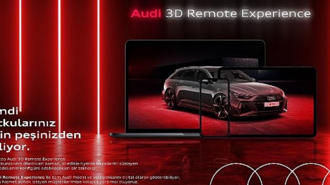 Hayalinizdeki Audi’yi dijital uzmanınızla tasarlayın