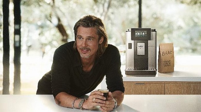 Brad Pitt’ten “Perfetto” bir an!