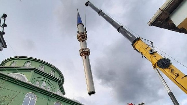 Arızlı Camii’nin minaresini Büyükşehir onaracak