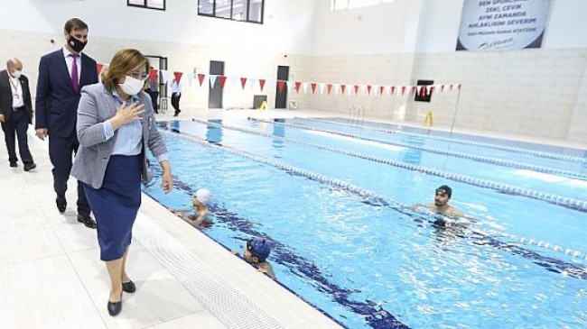 Gaziantep’te Yeni Yapılan 9 Spor Salonu Ve 12 Yüzme Havuzundan 2021’De 147 Bin Kişi Yararlandı!