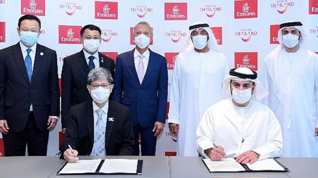Emirates, Tayland’da turizmi teşvik etmek için ülkenin Turizm Otoriyesiyle ile anlaşma imzaladı