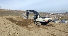 Van Büyükşehir, Edremit Toki Yolu’ndaki Çalışmalarını Sürdürüyor