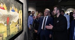 Ömür Akkor’un Resim Koleksiyonundan Eserlerin Yer Aldığı Sergi Üsküdar’da Ziyarete Açıldı