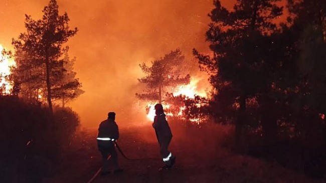 Orman Genel Müdürlüğü: Marmaris yangınında sona yaklaşıldı