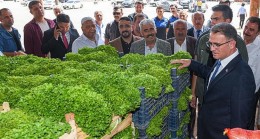 Van Valisi Ozan Balcı, Sebze ve Meyve Halini Ziyaret Etti