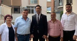 CHP İzmir 1. Bölge Milletvekili Aday Adayı Kazım Yevimli partiye emek vermiş başkanlarla bir araya geldi