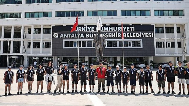 Antalya Büyükşehir izcilik yeni dönem başvuruları başladı