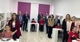 Hasçelik’in yenilediği Balaban İlkokulu kütüphanesi açıldı