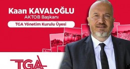 Kaan Kaşif Kavaloğlu, Turizm Geliştirme Ajansı (TGA) Yönetim Kurulu'na seçildi.