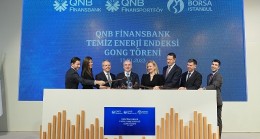 Borsa İstanbul'da Gong QNB Finansbank Temiz Enerji Endeksi için çaldı