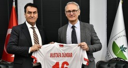 Hentbol Federasyonu Başkanı Kılıç'tan Dündar'a ziyaret