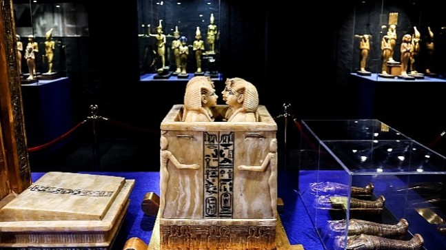 'Tutankhamun, Çocuk Kral'ın Hazineleri' sergisi öğrencileri bekliyor