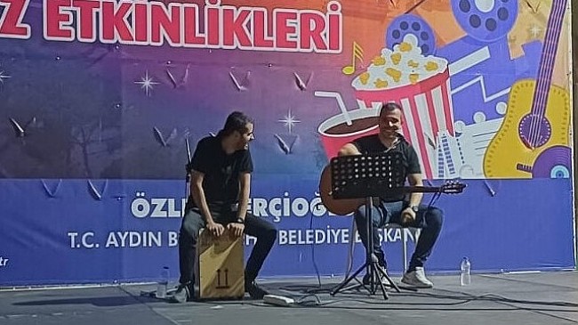 Aydın Büyükşehir Belediyesi Yaz Etkinliklerine Devam Ediyor
