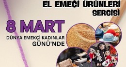 Milas Belediyesi'nden 8 Mart'a Özel El Emeği Ürünleri Sergisi
