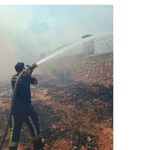 Büyükşehir İtfaiyesi’nden orman yangınına müdahale