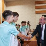 Selçuklu’nun Şampiyon Sporcuları Başkan Pekyatırmacı ile Buluştu