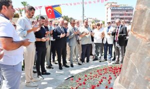 Srebrenitsa Soykırımı kurbanları, Menemen’de anıldı